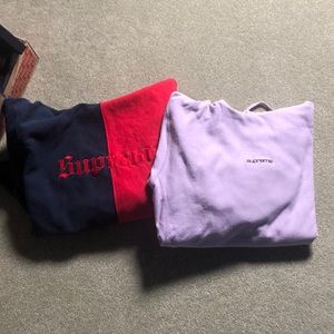 supreme hoodies size XL